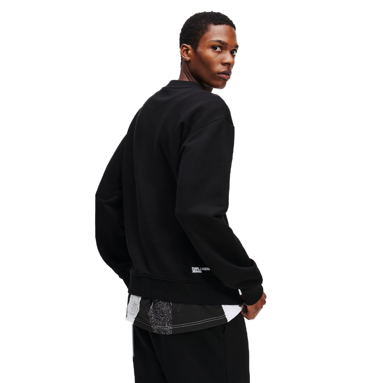 Logo Sweatshirt -Black - Image 4