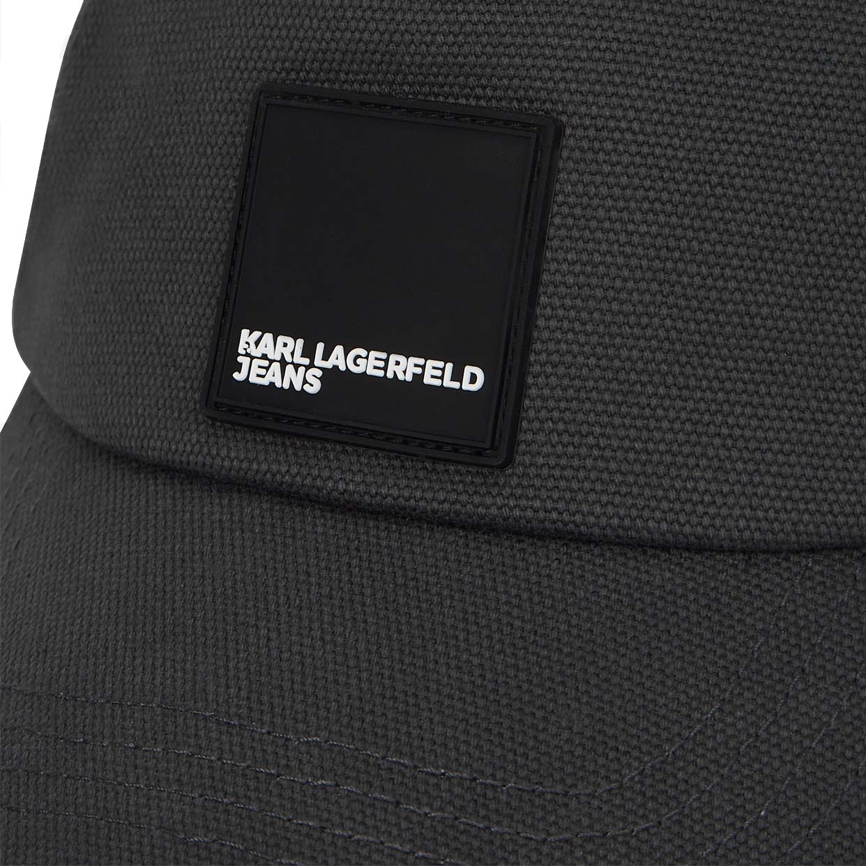 Logo Patch Cap -Grey - Image 2
