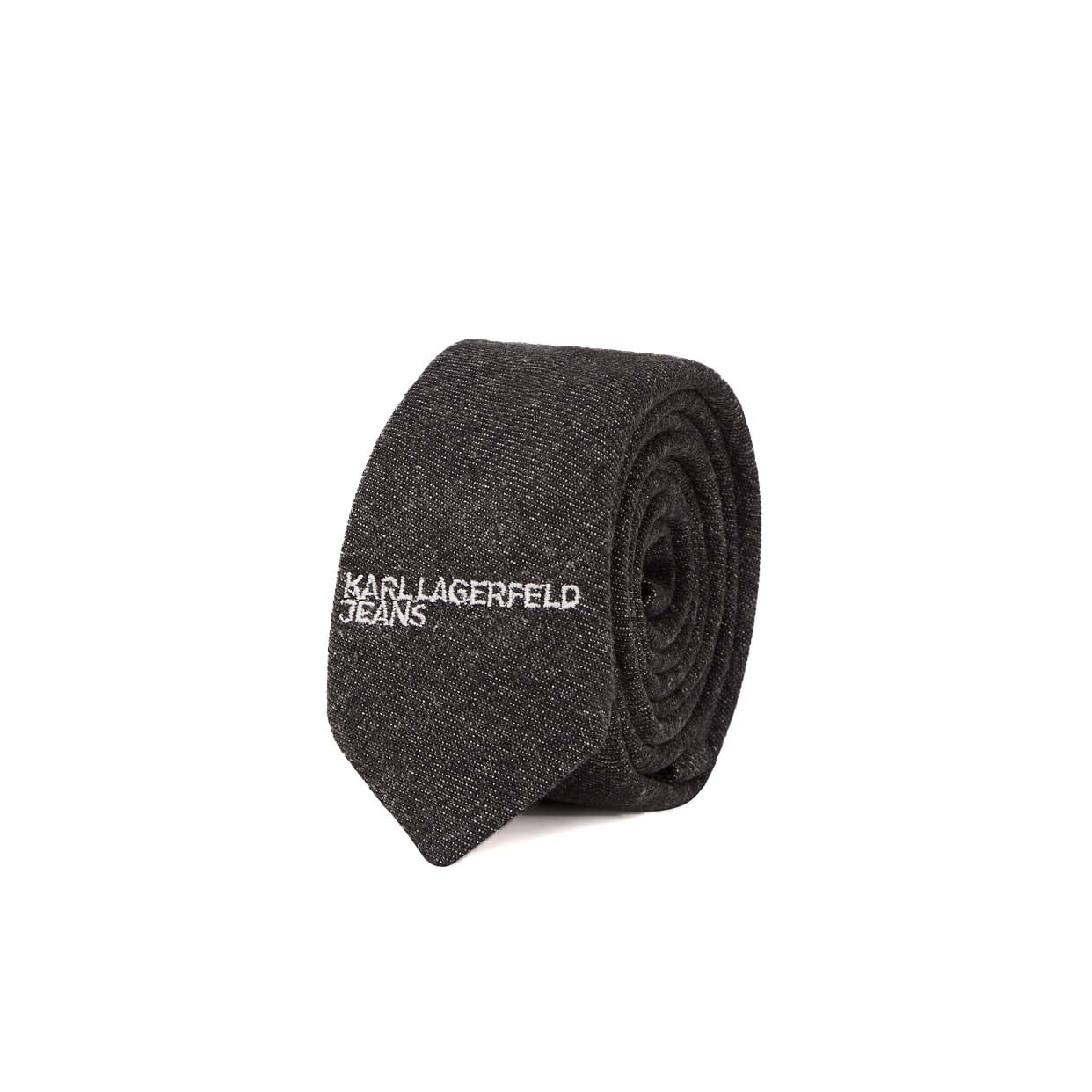 Denim Tie -Black - Image 4