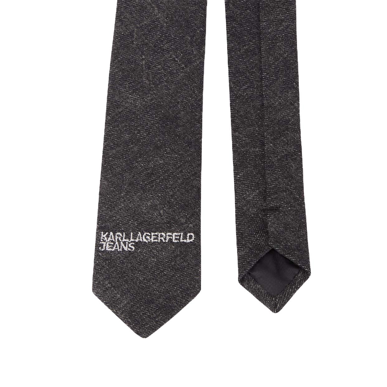 Denim Tie -Black - Image 2