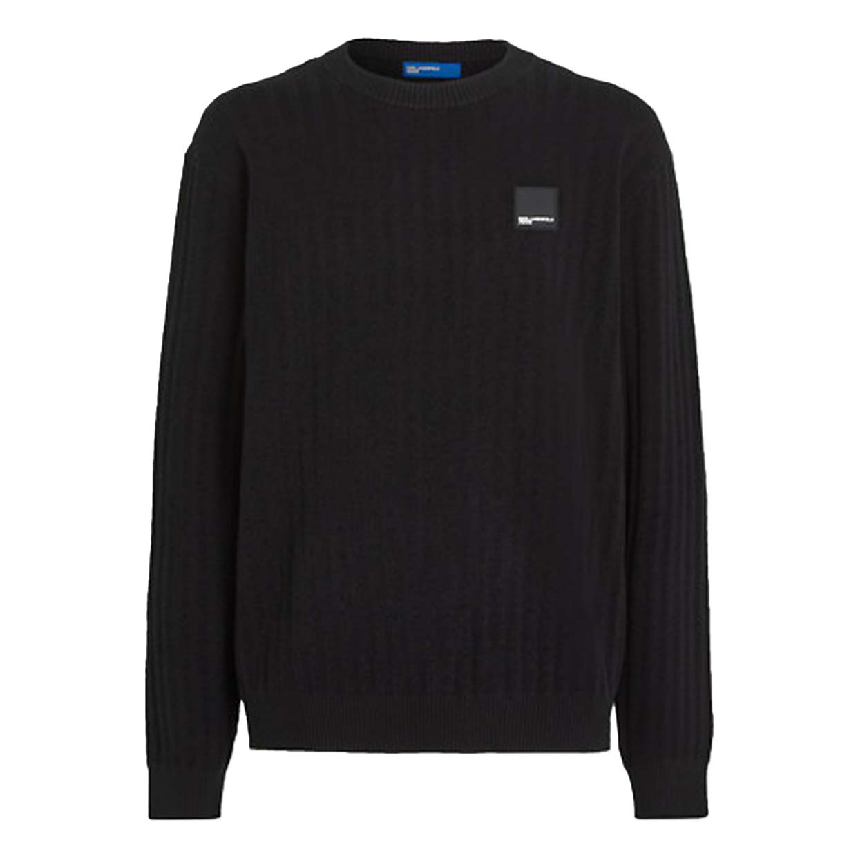 Ribbed Sweater -Black