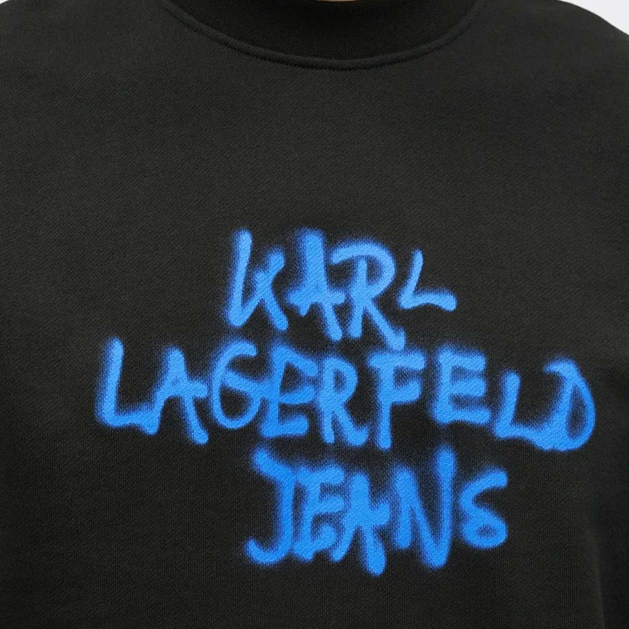 Graffiti Sweatshirt -Black - Image 3