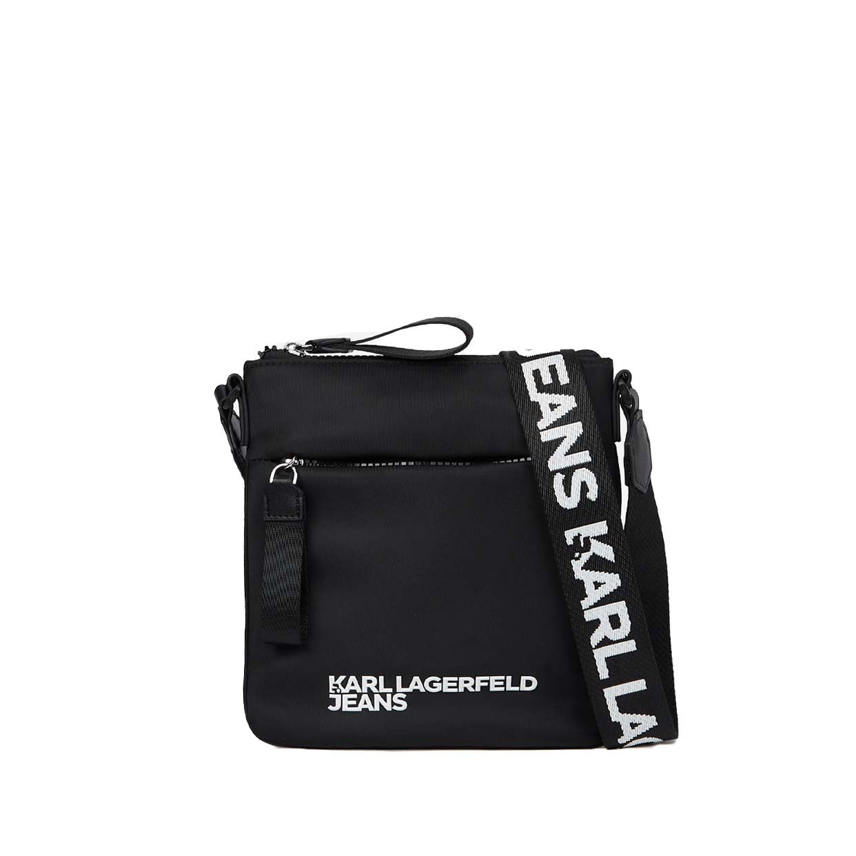 Nylon Small Crossbody -Black