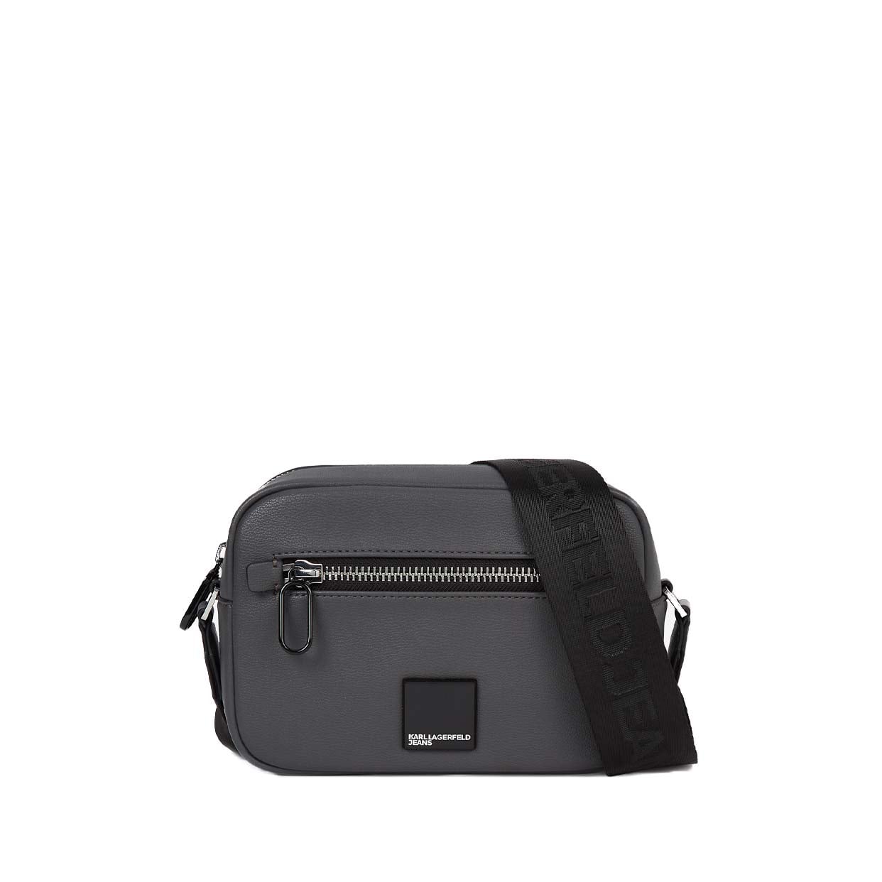 Box Logo Camera Bag -Grey