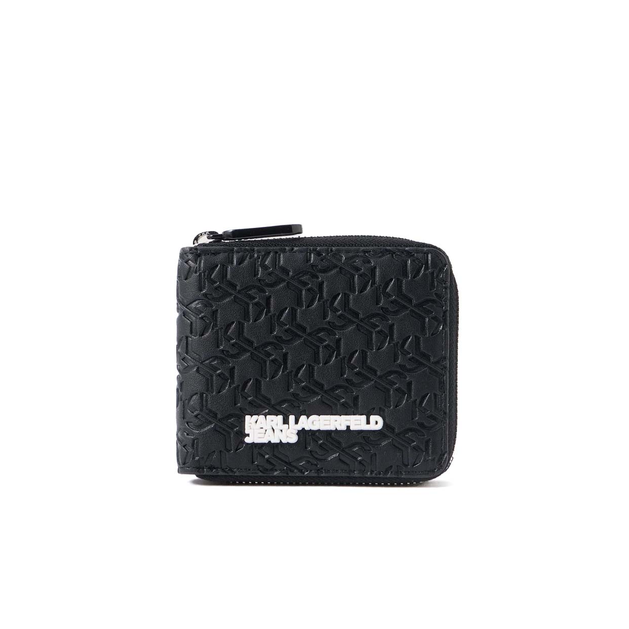 Essential Embossed Wallet -Black