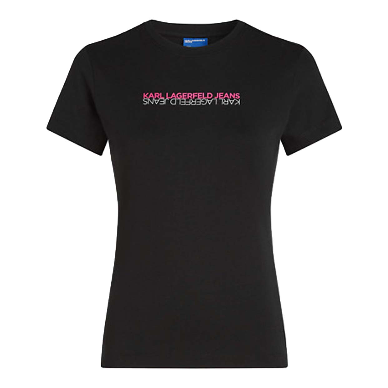 Reflection Logo Tee -Black