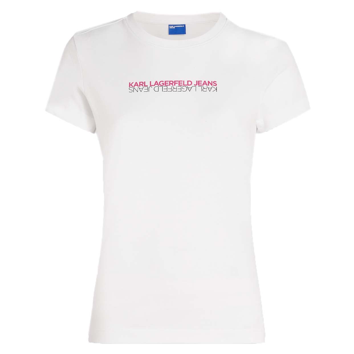 Reflection Logo Tee -White