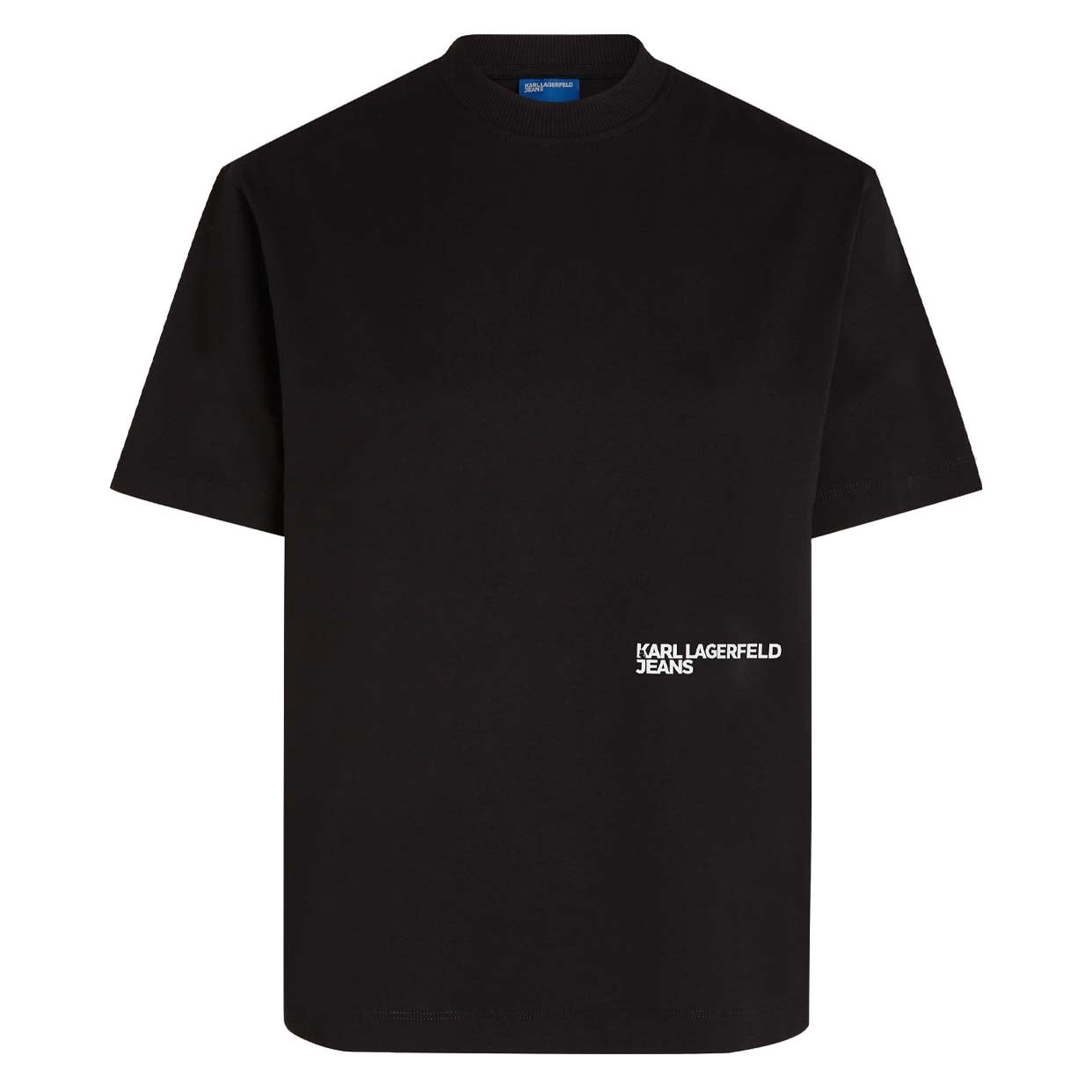 Regular Logo Paint Tee -Black