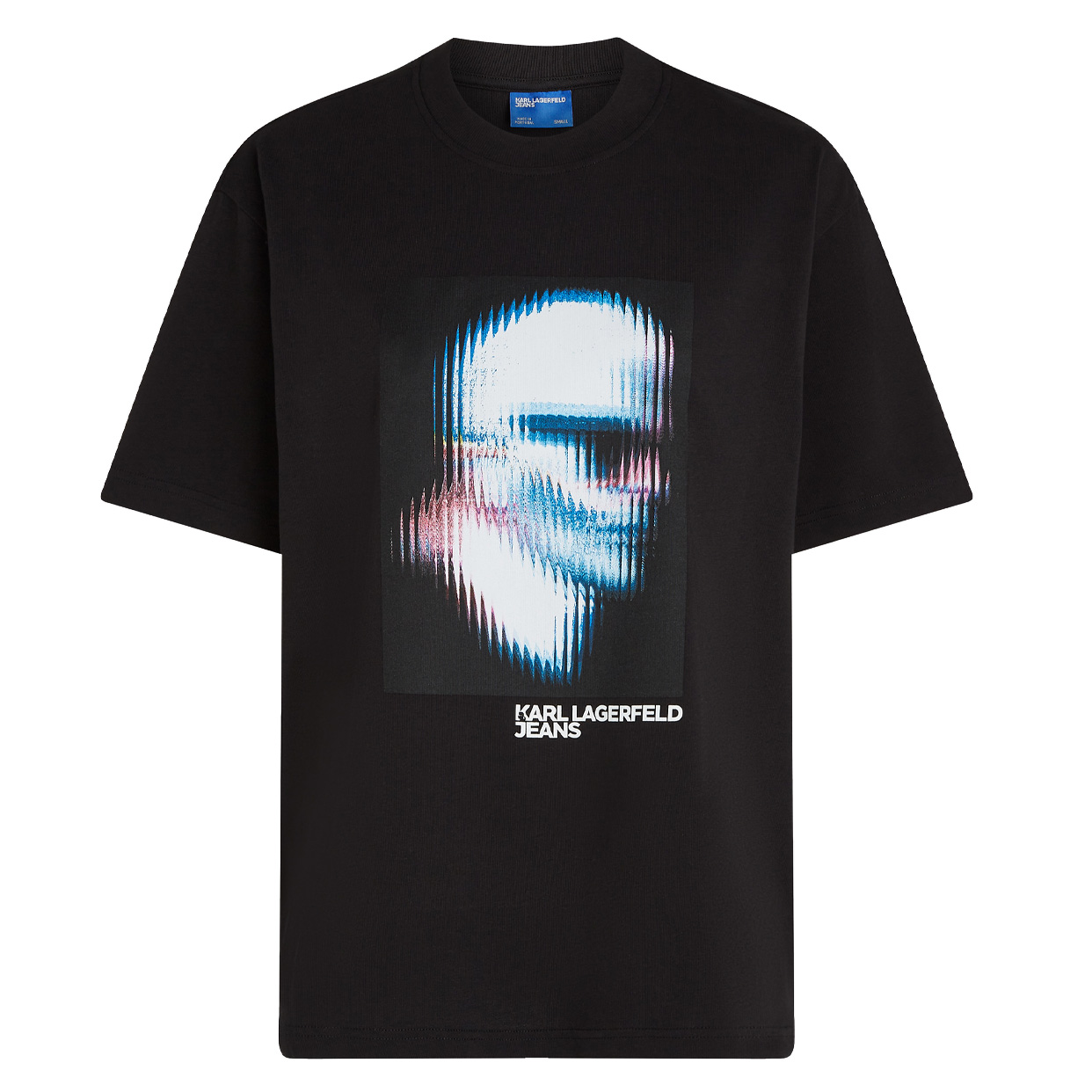 Digitized Karl T-Shirt -Black
