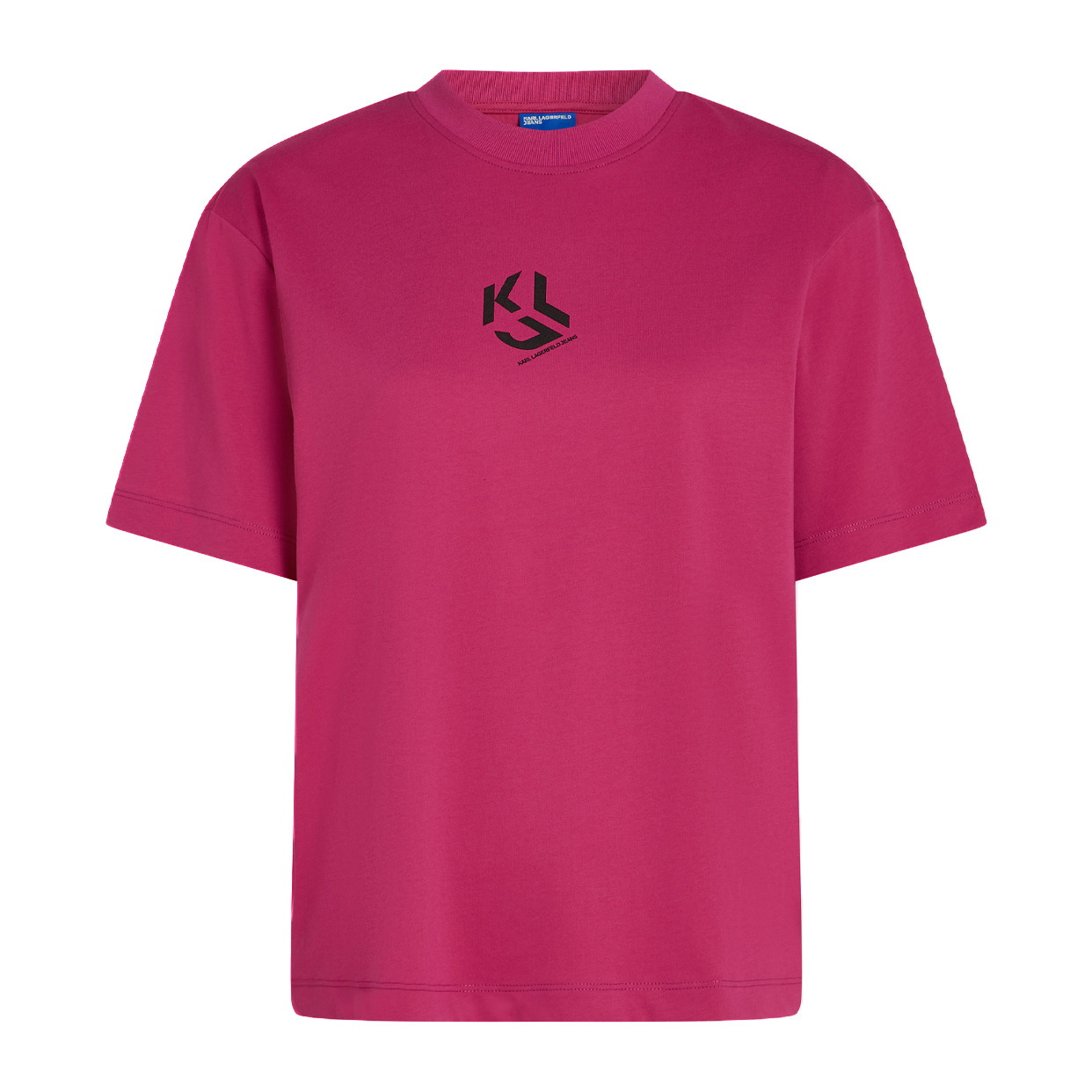 Regular-Fit Monogram T-Shirt -Very Berry