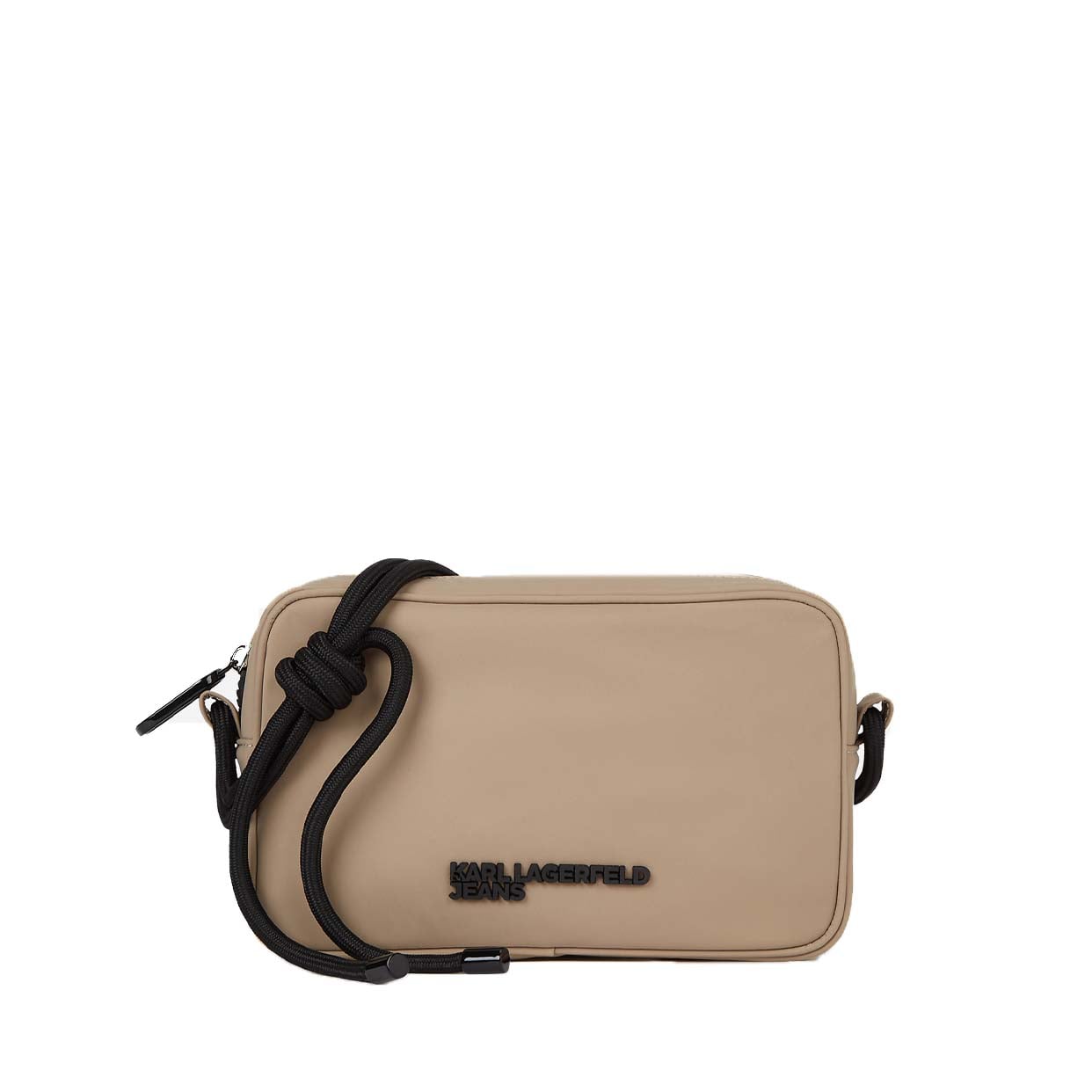 Cord Nylon Camera Bag -Beige