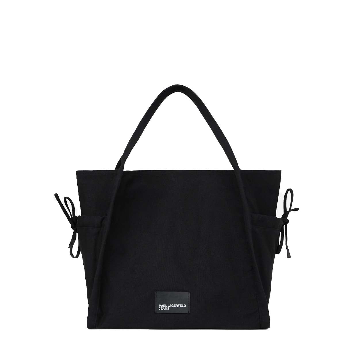 Canvas Shopper Bag -Black