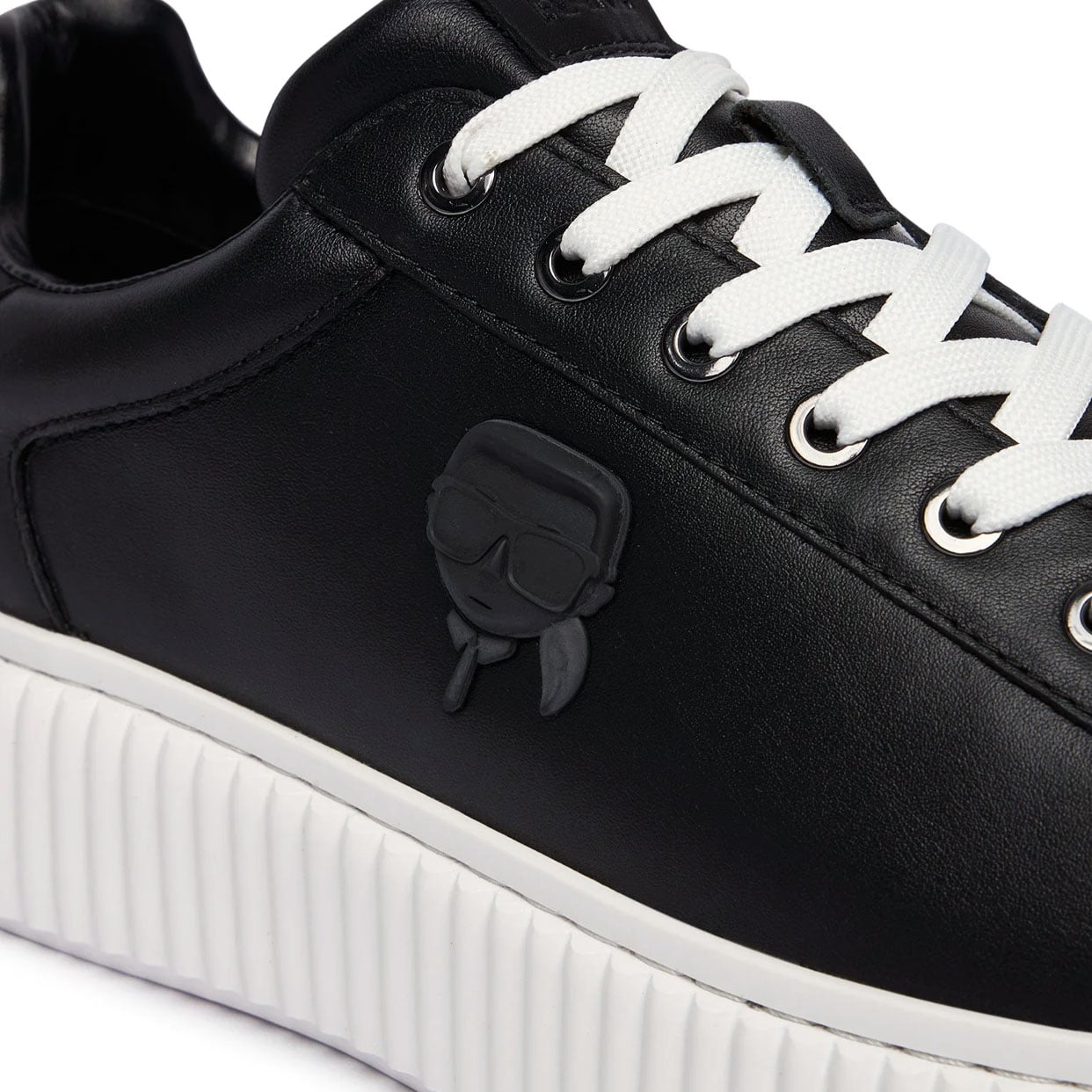 Kaprika NFT Relief Sneakers -Black - Image 4
