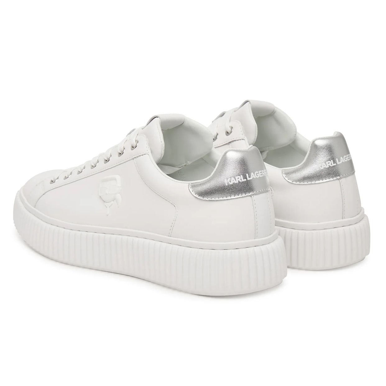 Kaprika NFT Relief Sneakers -White - Image 4