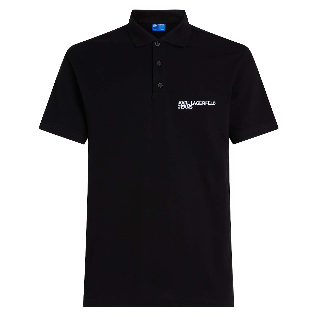 Logo Polo Shirt -Black