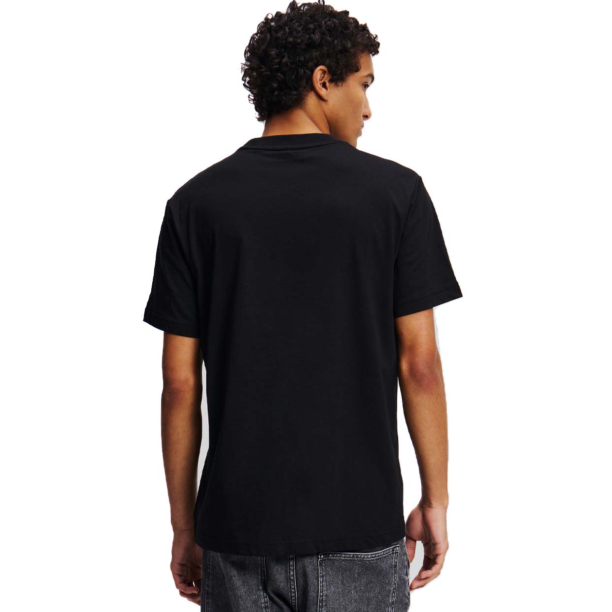 Monogram T-Shirt -Black - Image 4