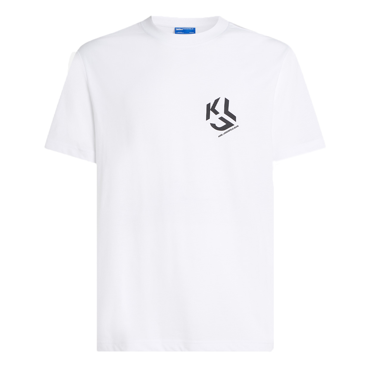 Reg Monogram Tee -White