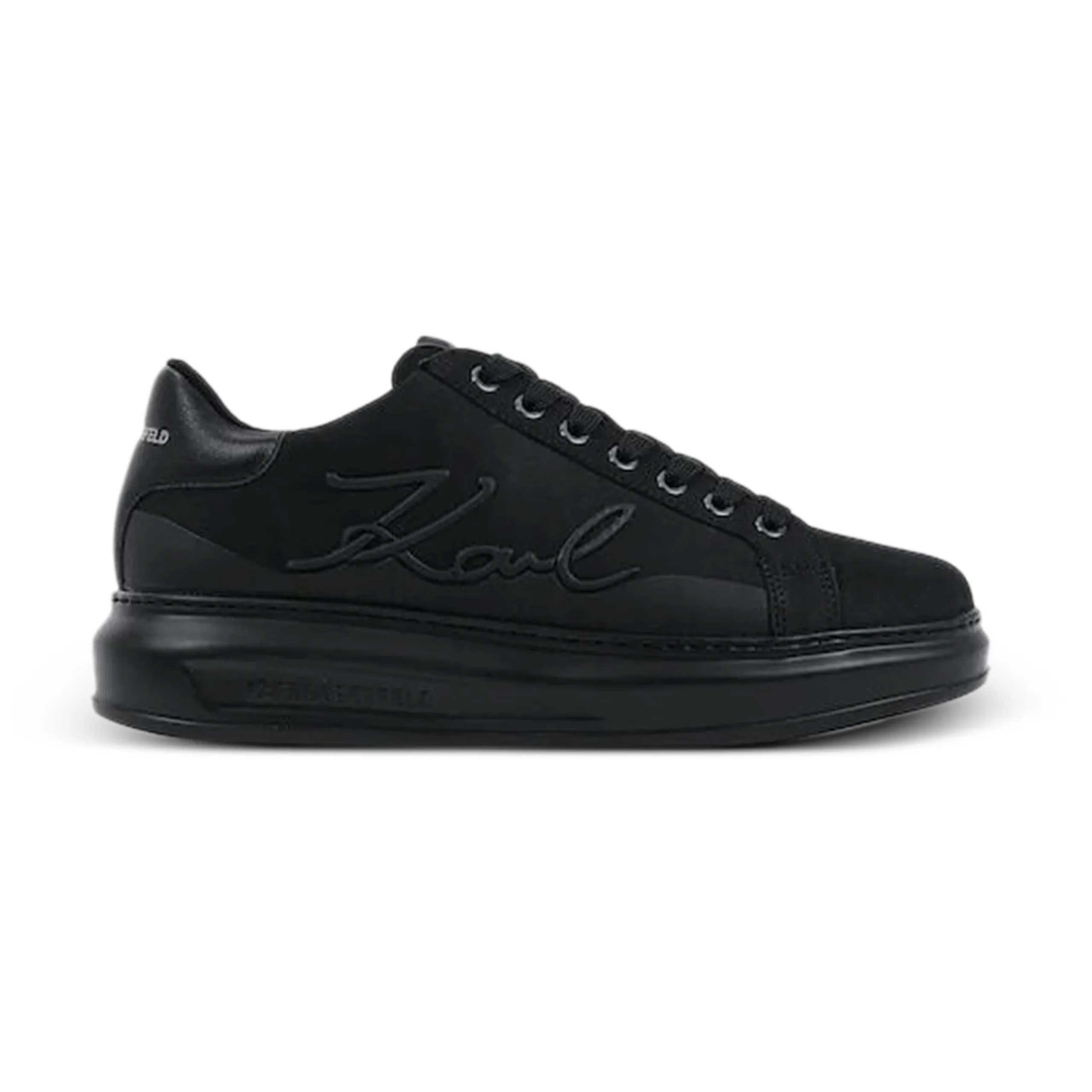 Kapri Mens Karl Signia Line Sneaker -Black