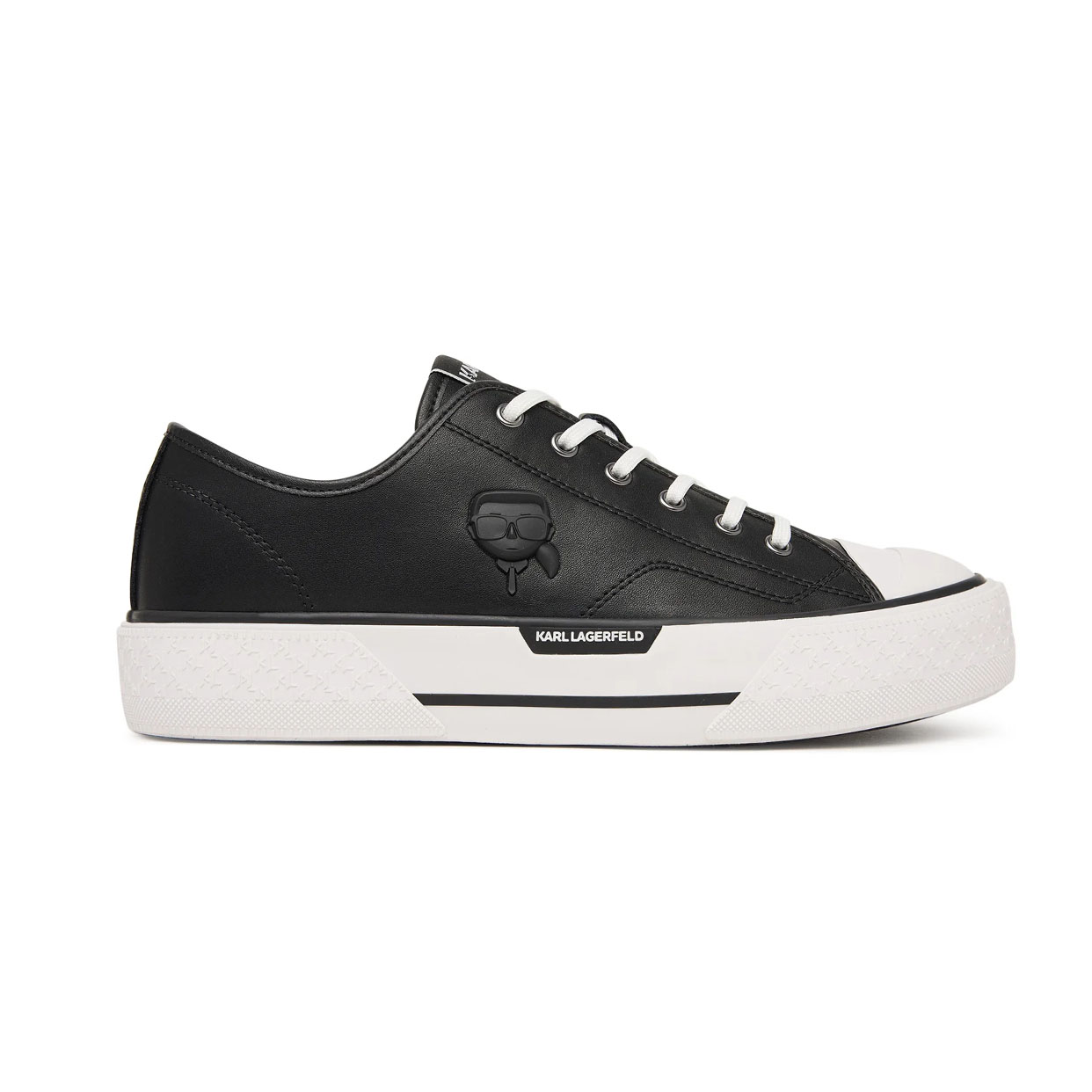 Kampus Max III Nft Relief Lo Sneaker -Black