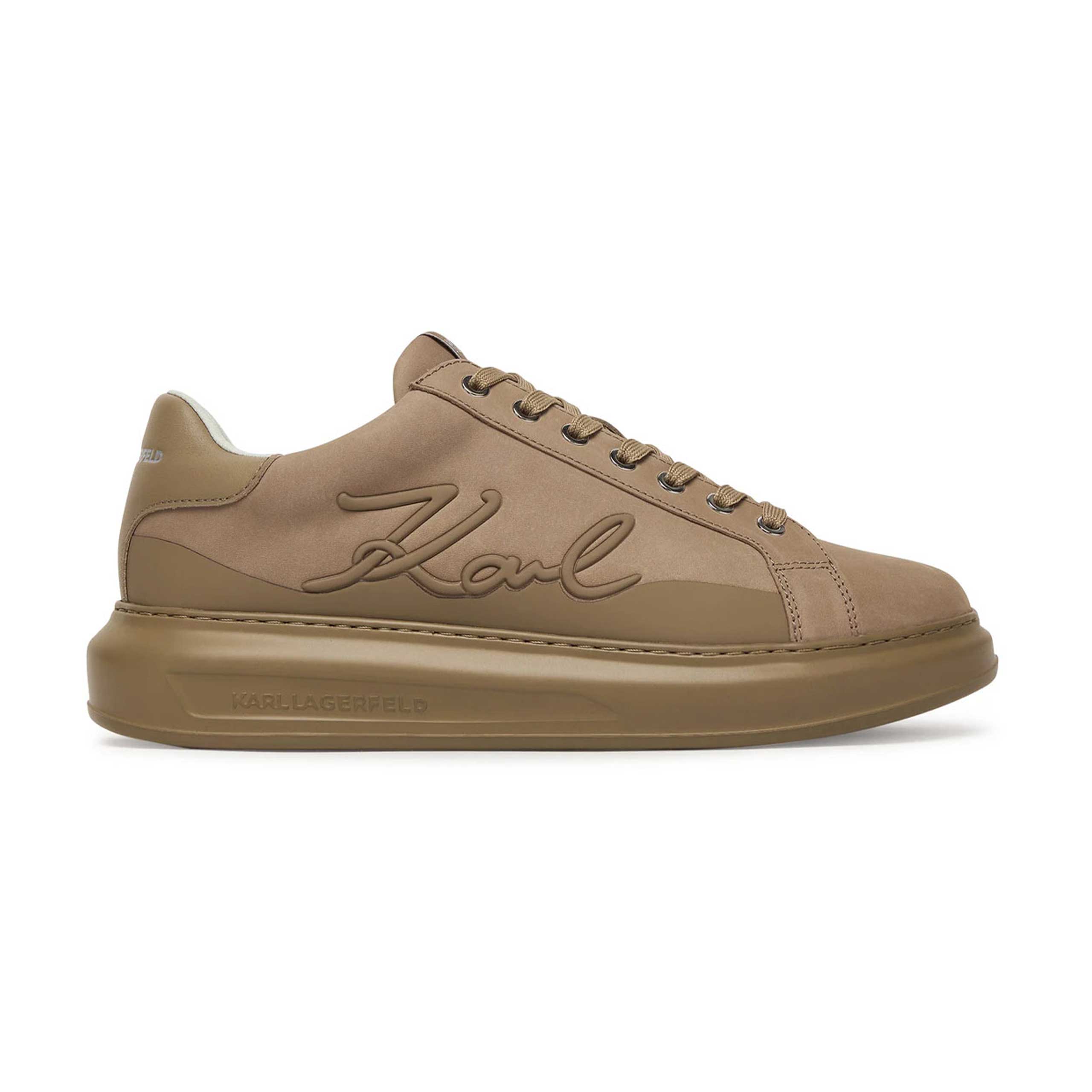 Kapri Mens Karl Signia Line Sneaker -Stone