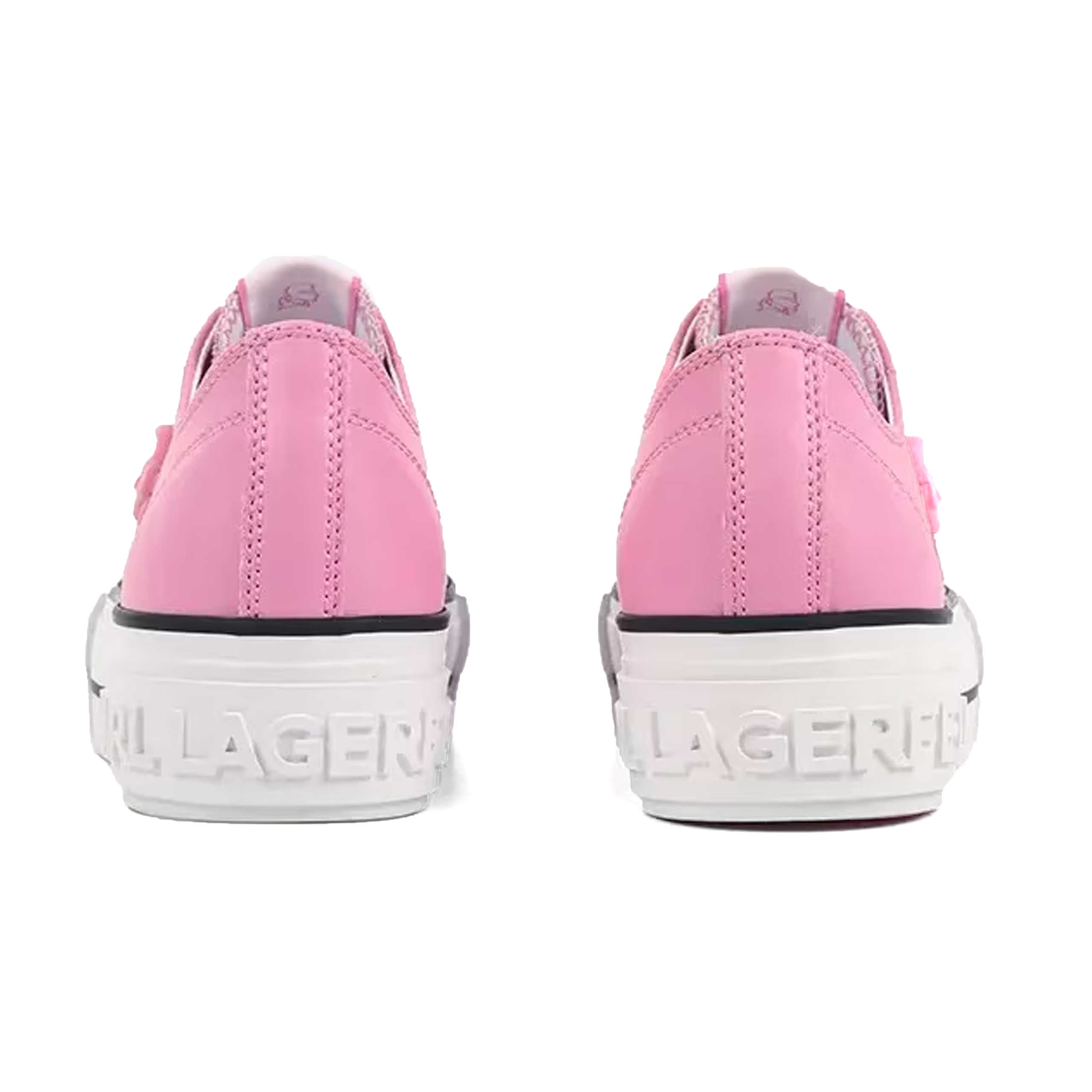 Kampus Max Nft Relief Lo Lthr Sneaker -Pink - Image 4