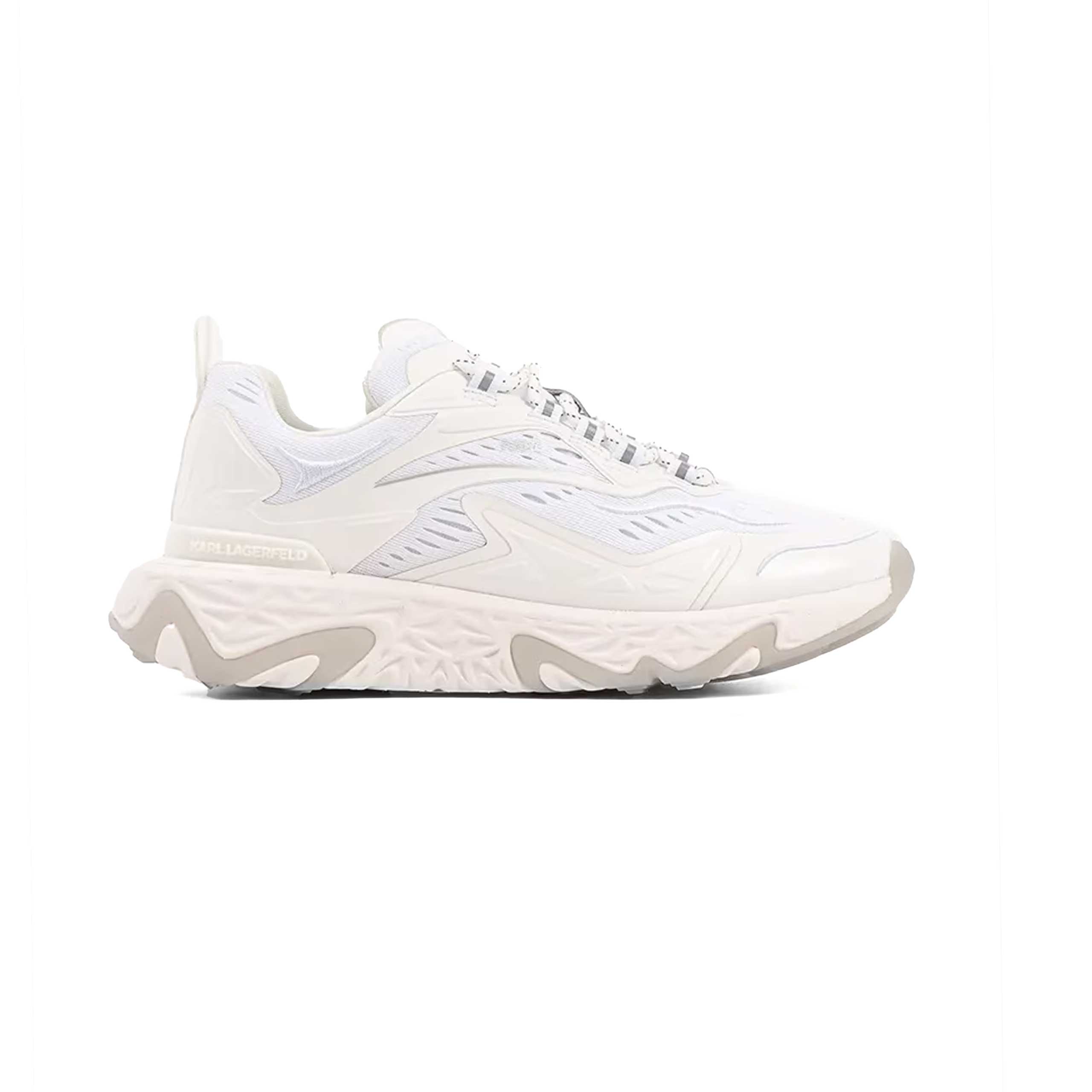 Blaze Inferno Knit -White